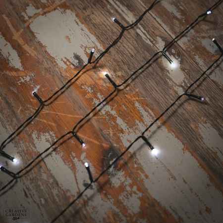 Noma Fit & Forget LED String Lights - Cool White