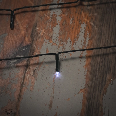 Noma Fit & Forget LED String Lights - Cool White