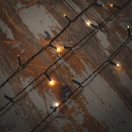 Noma Fit & Forget LED String Lights - Warm White