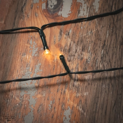 Noma Fit & Forget LED String Lights - Warm White