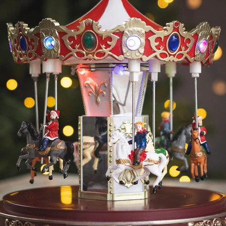 Noma Musical Revolving Carousel - 25cm