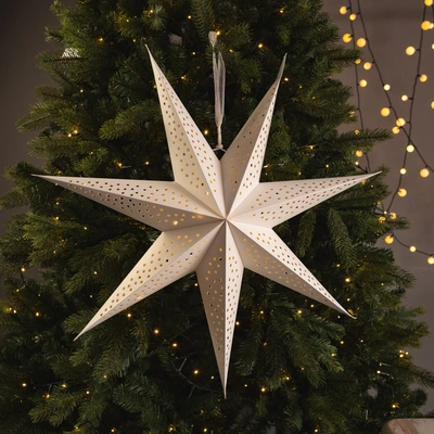 Noma Paper North Star with 20 Warm White LEDs - 60cm