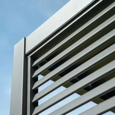 Nova Titan 1.2m Aluminium Side Wall for 3.6m Titan - Grey - image 2