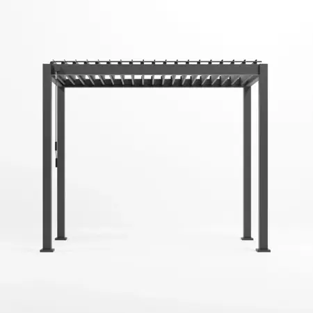 Nova Titan Aluminium Pergola - 3m x 1.5m - Graphite Grey