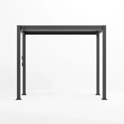 Nova Titan Aluminium Pergola - 3m x 1.5m - Graphite Grey