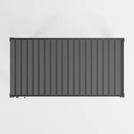 Nova Titan Aluminium Pergola - 3m x 1.5m - Graphite Grey