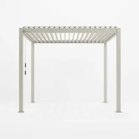 Nova Titan Aluminium Pergola - 3m x 3m - Pebble - image 5
