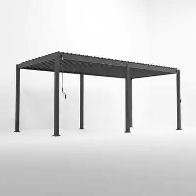 Nova Titan Aluminium Pergola - 6m x 3m