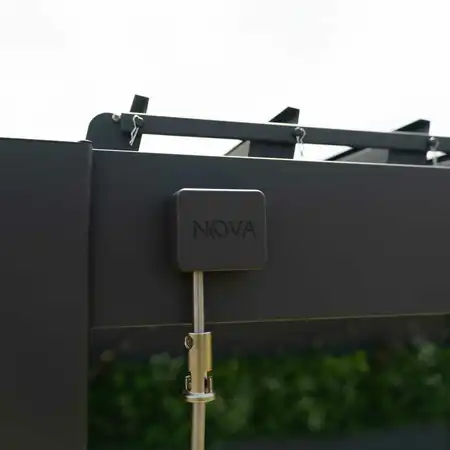 Nova Titan Aluminium Pergola - 6m x 3m
