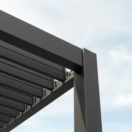 Nova Titan Aluminium Pergola - 6m x 3m
