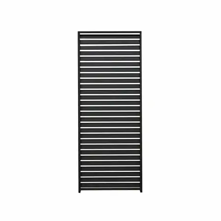 Nova Titan Aluminium Side Wall - 1.33m - Grey