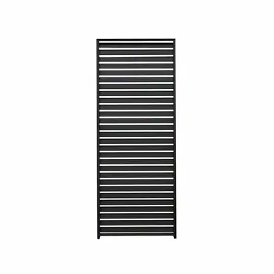 Nova Titan Aluminium Side Wall - 1.33m - Grey