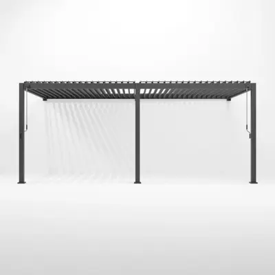 Nova Titan Wall Mounted Pergola - 6m x 3m