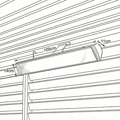 Nova Zesti Pergola Heater - 3000W