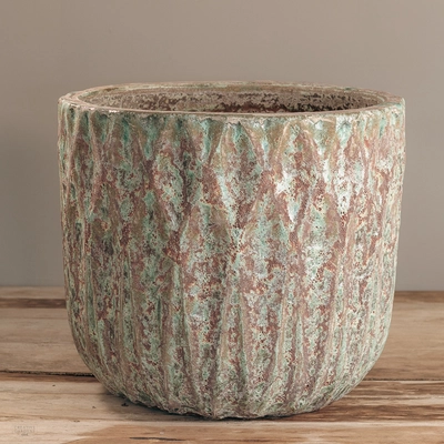Olympia Stripe 55cm Glazed Pot - image 6