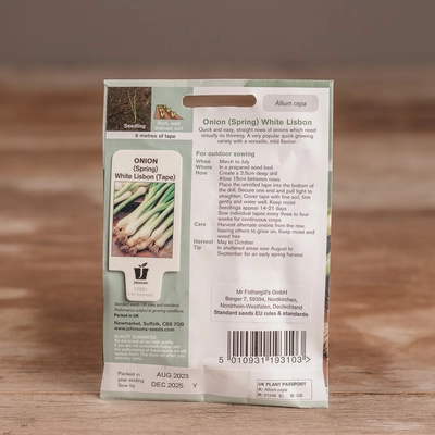 Onion (Spring) White Lisbon - image 2
