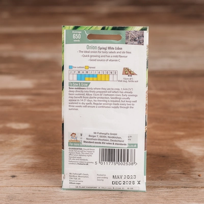 Onion (Spring) White Lisbon - image 2