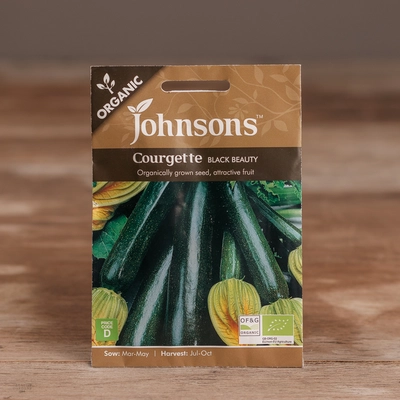 Org Courgette Black Beauty - image 1