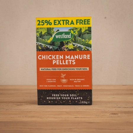 Organic Chicken Manure Pellets 2.25kg + 25% Extra Free