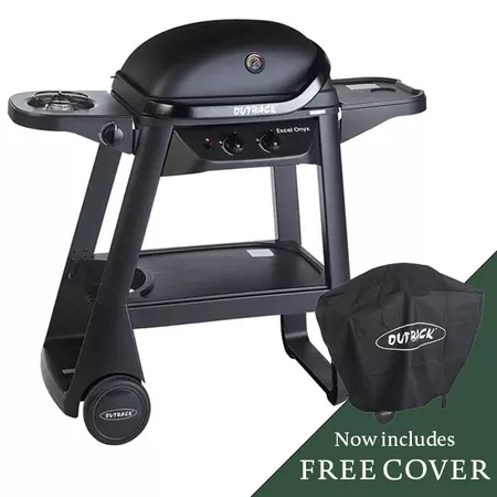 Outback Excel Onyx Gas Barbecue - Black - image 1