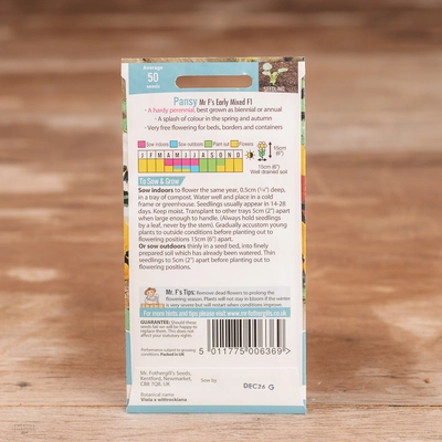 Pansy Mr F'S Early Mix F1 - image 2