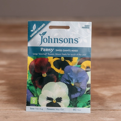 Pansy Swiss Giants Mix - image 1
