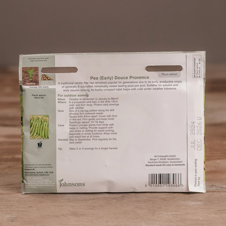 Pea (Early) Douce Provence - image 2