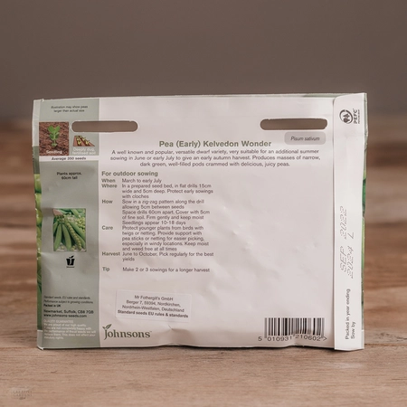 Pea (Early) Kelvedon Wonder - image 2