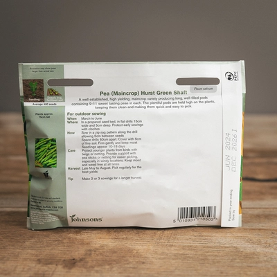 Pea (Maincrop) Hurst Green Shaft - image 2
