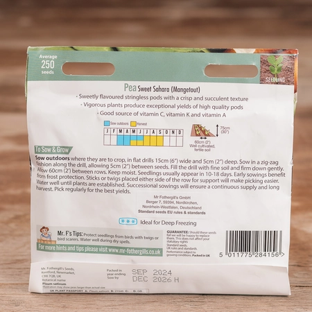 Pea (Mangetout) Sweet Sahara - image 2
