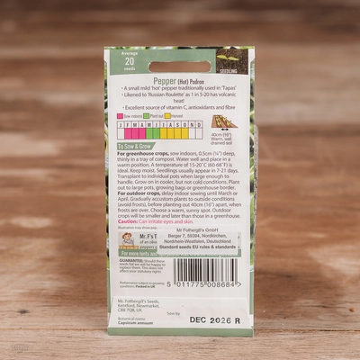 Pepper (Hot) Padron - image 2