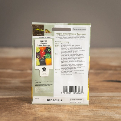 Pepper (Sweet) Colour Spectrum - image 2