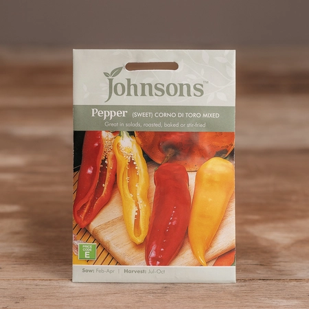 Pepper (Sweet) Corno Di Toro Mix - image 1