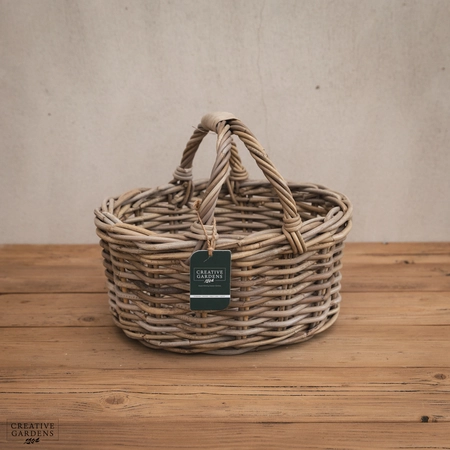 Picnic Basket with High Handle - image 1