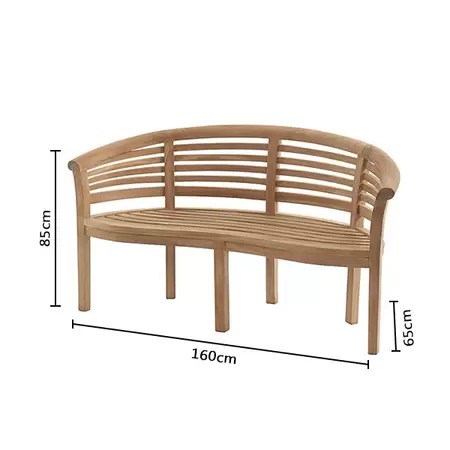 Bramblecrest Pimlico Curved Bench - image 2