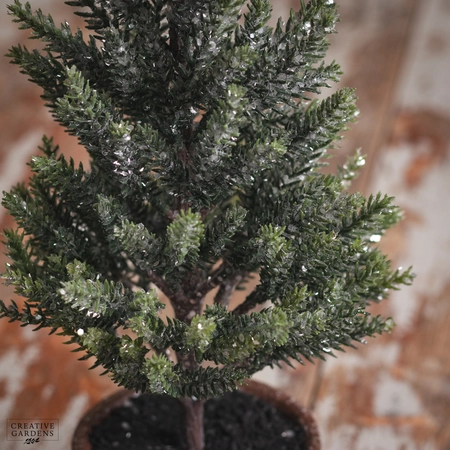 Pine Tree with Brown Pot 42Cm - image 2
