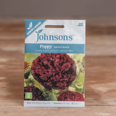 Poppy Paeony Black - image 1