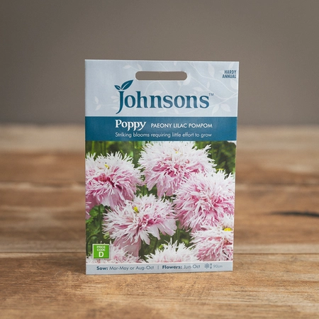 Poppy Paeony Lilac Pompom - image 1