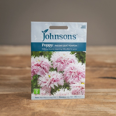Poppy Paeony Lilac Pompom - image 1