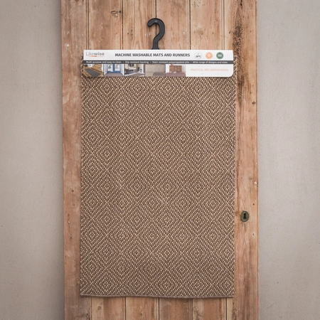 Prague Mocha Cream Mat - 90cm x 57cm - image 1