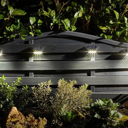 Premier Wall, Fence & Post Light - 4 Pack