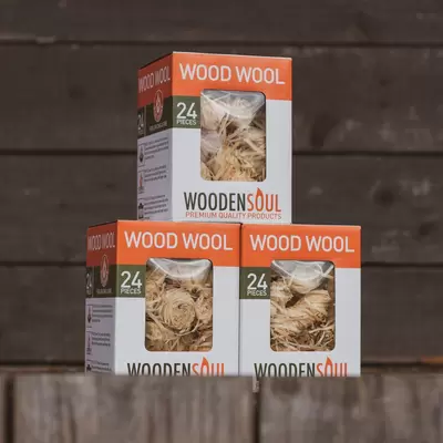 Wood Wool Fire Lighters - image 1