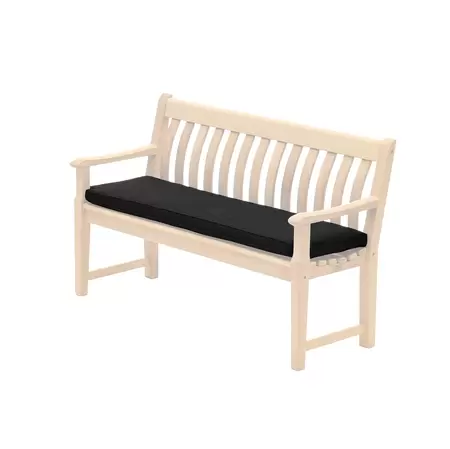 Alexander Rose 4ft Bench Cushion - Charcoal