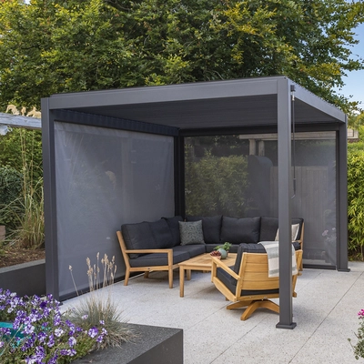 Pull Down Screen for Nova Titan 4m Pergolas - image 2