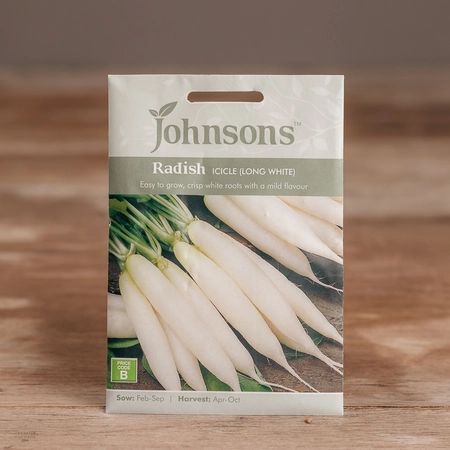 Radish Icicle (Long White) - image 1