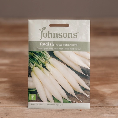 Radish Icicle (Long White) - image 1