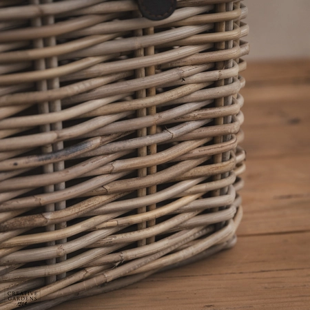 Rectangle Trunk with Leather Straps - Large - image 6