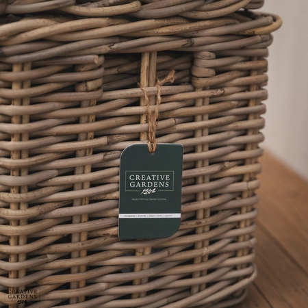 Rectangle Trunk with Leather Straps - Medium - image 6