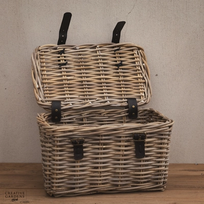 Rectangle Trunk with Leather Straps - Small - image 7