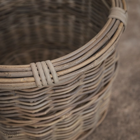 Roll Top Handled Basket 39cm - image 4